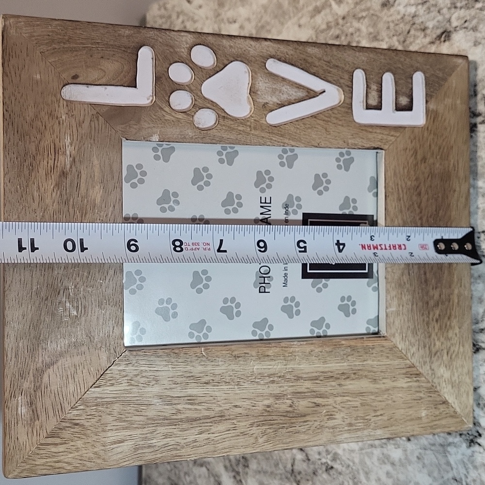 Reece & Riley Wooden Love Photo Frame - Picture 3 of 3
